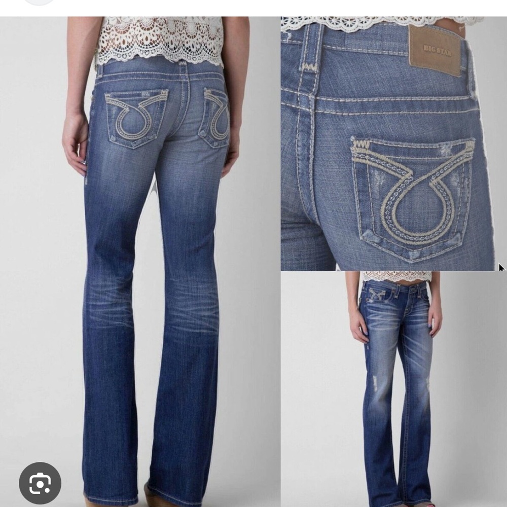 BIG STAR™️ Sz 27x31 Vintage Collection Liv Boot Stretch Jeans